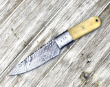 Shokunin USA Spark Hunting Knife 9" Damascus Knife