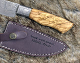 Shokunin USA Envoy Damascus Bowie Knife