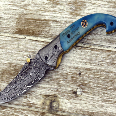Shokunin USA Peacekeeper: Handmade Folding Pocket Knife
