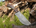 Shokunin USA Damascus Knife - Tracker Knife