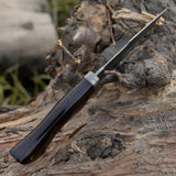 Shokunin USA Starlight Damascus Hunting Knife - 10" Blade
